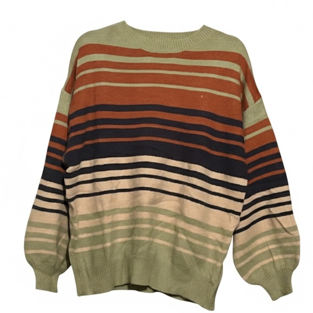 LE LIS Multi-Stripe Sweater